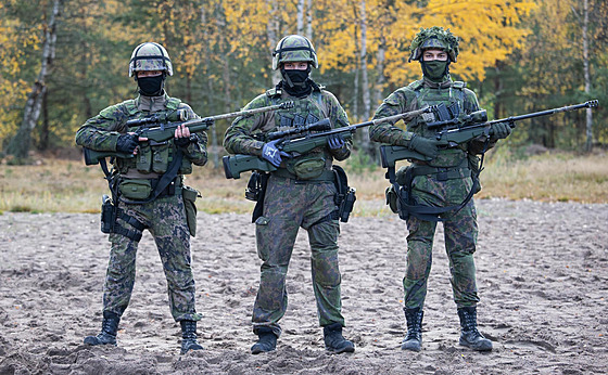 Snipei finské armády navazují na tradici ostelova ze zimní války v letech...