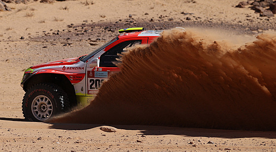 Martin Prokop v první etap Rallye Dakar.