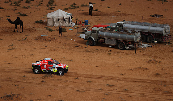 Martin Prokop ve druhé etap Rallye Dakar.