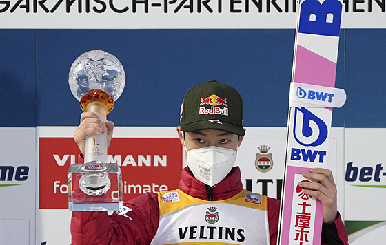 Japonský skokan na lyích Rjoju Kobajai vyhrál i druhý závod Turné ty mstk...