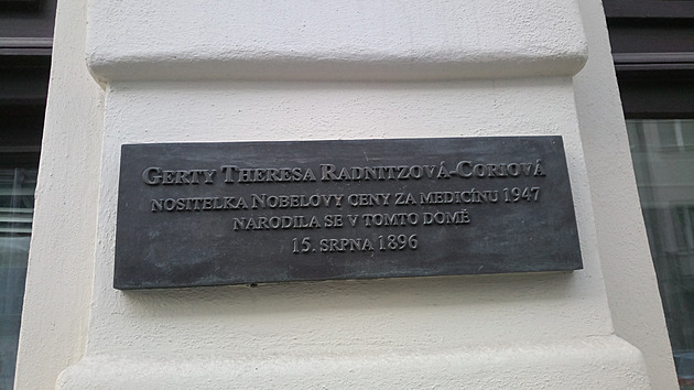 Rodný dům jedné ze dvou českých držitelek Nobelovy ceny - Gerty Theresy Radnitz...
