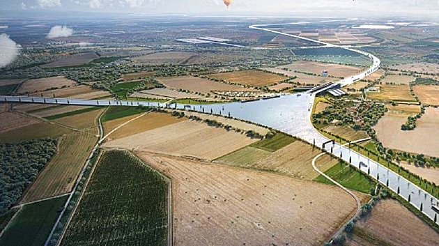 Zemanův kanál Dunaj-Odra-Labe je „mrtvý“. Oblast je volná pro jiné účely