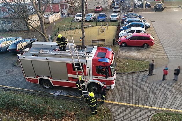 Hasii ze ebíku vidli, e se seniorka dívá v poklidu na televizi.