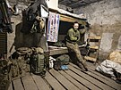 Píslunice ukrajinské armády v Doncké oblasti (31. prosince 2021)