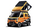 Daihatsu Atrai Deck Camper je konceptem dodávky s malou korbou kategorie kei...