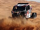 Rokas Baciuska bhem 7. etapy Rallye Dakar