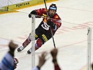 38. kolo hokejové extraligy HC Sparta Praha - HC Kometa Brno. Erik Thorell ze...