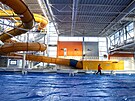 Na Nov rok se v Praze Letanech zavel aquapark Lagoon Letany. (3. ledna 2022)