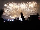 Oslavy nového roku v severokorejském Pchjongjangu (1. ledna 2022)