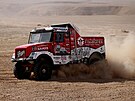 Ale Loprais v esté etap Rallye Dakar.