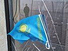 Následky nepokoj ve mst Almaty, demonstrovalo se po celém Kazachstánu. (6....