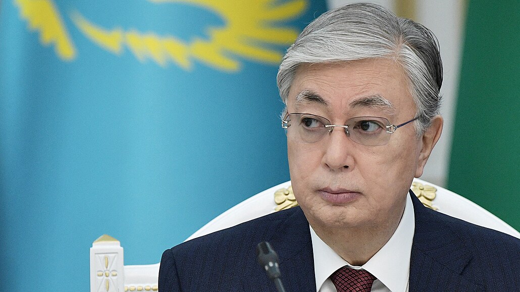 Kazachstánský prezident Kasym-Žomart Tokajev (28. listopadu 2019)