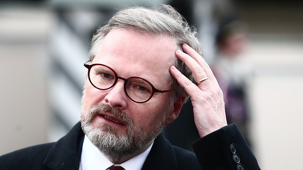 P�edseda vlády Petr Fiala