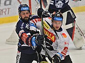 Hokejov� extraliga, 39. kolo, V�tkovice - Sparta. Rostislav Marosz z V�tkovic a...