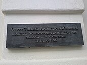 Rodný dům jedné ze dvou českých držitelek Nobelovy ceny - Gerty Theresy Radnitz...