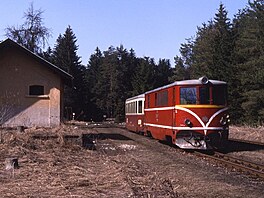 Úzkorozchodná motorová lokomotiva ady 705.9 (do roku 1988 ada TU 47.0,...
