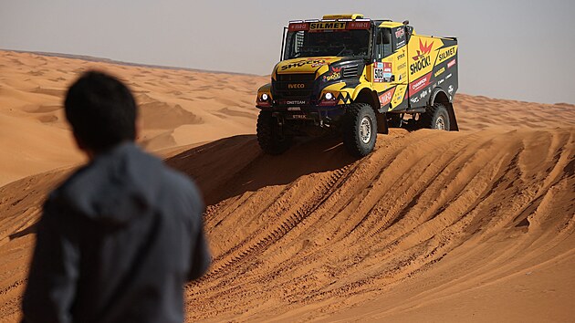 Martin Macík během 7. etapy Rallye Dakar