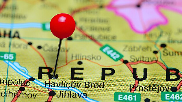 Havlkv Brod na map