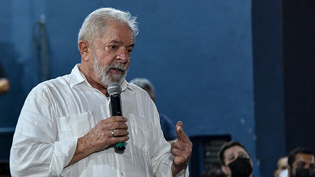 Bývalý brazilský prezident Luiz Inácio Lula da Silva má velkou šanci, že znovu usedne do úřadu. (22. prosince 2021)