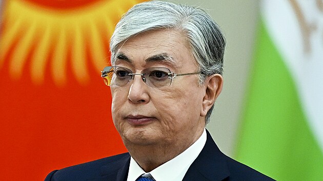 Prezident Kazachstánu Kasym-Žomart Tokajev (28. prosince 2021)