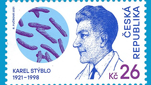 Rodák z Vilémova Karel Stýblo se loni v listopadu u příležitosti stého výročí narození dostal na poštovní známky.