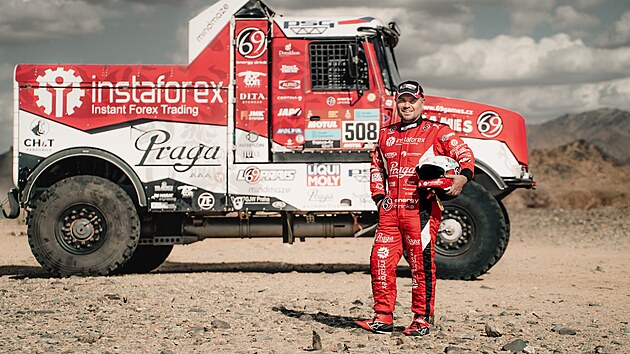 Ale Loprais na Rallye Dakar 2022