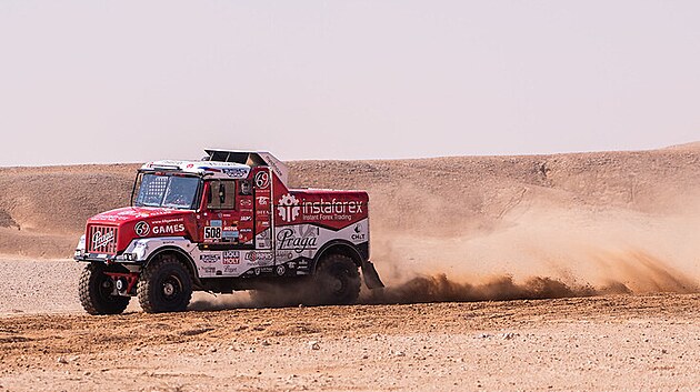 Ale Loprais na Rallye Dakar 2022.