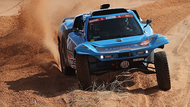 Michael Pisano ve tet etap Rallye Dakar