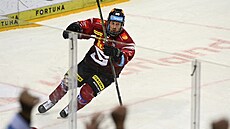 38. kolo hokejové extraligy HC Sparta Praha - HC Kometa Brno. Erik Thorell ze...