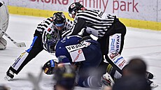 Utkání 39. kola hokejové extraligy: HC Vítkovice Ridera - HC Sparta Praha....