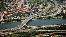 Barrandovský most v Praze