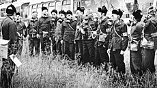 Cvi�ení civilní obrany závodu �. 3 Nová Hu� v roce 1979