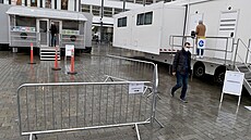 Spole�nost Podané ruce zprovoznila na nám�stí Svobody v centru Brna o�kovací...