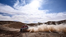 Ale Loprais v 6. etap Rallye Dakar.