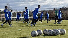 Trénink Slovácka na jarní �ást sezony