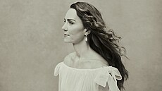 Vévodkyn� Kate na snímku z listopadu 2021, který Kensingtonský palác zve�ejnil...