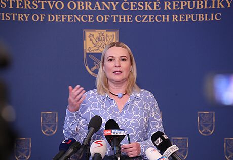 Ministryn obrany Jana ernochová pedstavila priority svého resortu pro rok...