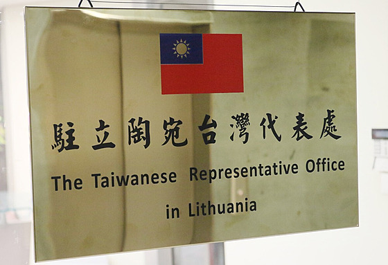 Litva povolila Tchaj-wanu zastupitelský úad, vyvolala tím diplomatický spor s...