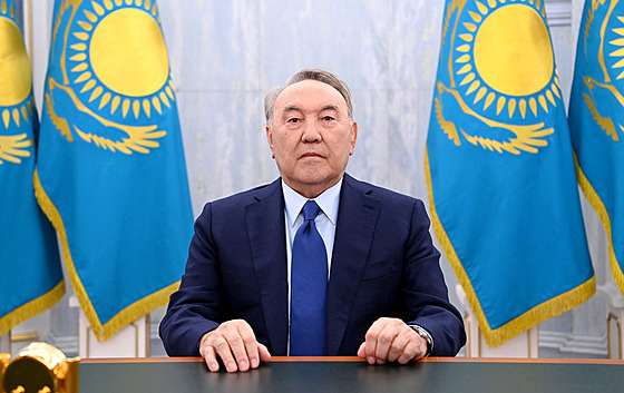 Bývalý kazachstánský prezident Nursultan Nazarbajev (18. ledna 2022)
