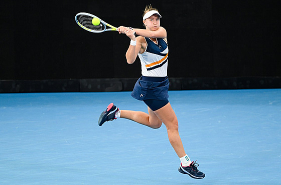 Barbora Krejíková ve finále turnaje v Sydney