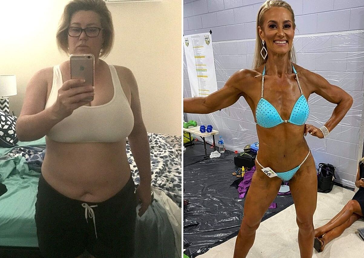 Vážila přes sto kilo, nyní žena soutěží ve fitness - iDNES.cz