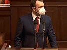 Odpor SPD ke korespondenní volb zablokoval volbu místopedsedy Snmovny