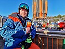Kulatý aprés-ski bar u Fox parku