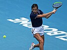 Britka Emma Raducanuová bhem tréninku ped Australian Open