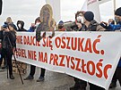 V Polsku demonstrují ei proti Turówu, oekávají stety s horníky