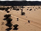Momentka z desáté etapy Rallye Dakar