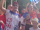 Srbtí fanouci oslavují verdikt osvobozující Djokovie