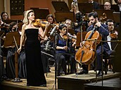 Anne-Sophie Mutter, Pablo Ferrández a členové České filharmonie na koncertě v...