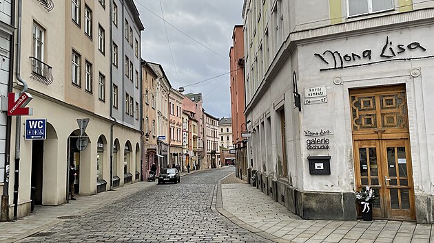 Město chce omezit množství i barevnost reklamních poutačů na provozovnách v památkové zóně. Příkladem vyvážené a citlivé reklamy v ulicích je například Mueum uměí Olomouc nebo Galerie Mona Lisa.