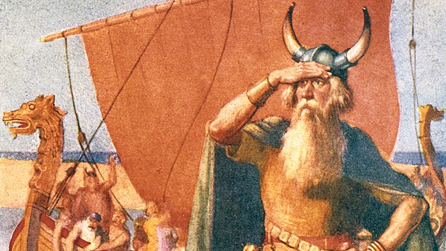 Helmy s rohy Vikingm pisoudilo devatenct stolet.